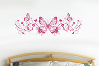 StickerChef Butterfly Flower Wall Decal Music Home Decor Stickers