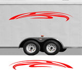 Pontoon Boat Camping Trailer Motor Home RV Replacement Decals CB33 Stripe Set