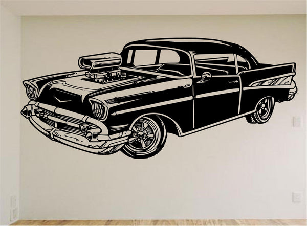 StickerChef Chevy Car Wall Decal Stickers Murals Boys Room Man Cave