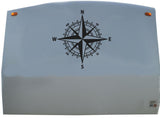 Compass Camper Trailer Decals Replacement Stickers Large 18" x 18"