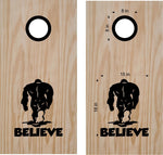 Cornhole Boards Decals Bigfoot Sasquatch Vinyl Decal Sticker