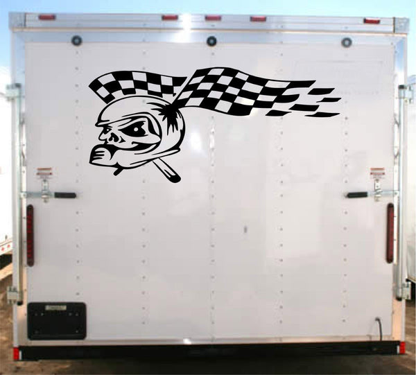 Racing Trailers Decals and Stickers