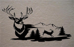 Deer Buck Wall Decals Mural Home Decor Vinyl Stickers Decorate Your Bedroom Man Cave Nursery