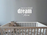 Down for The Count Nursery Wall Stickers - Fun Decals for Kids Room Decor