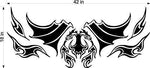 Dragon GOT Hood Tailgate Decal Sticker Graphic