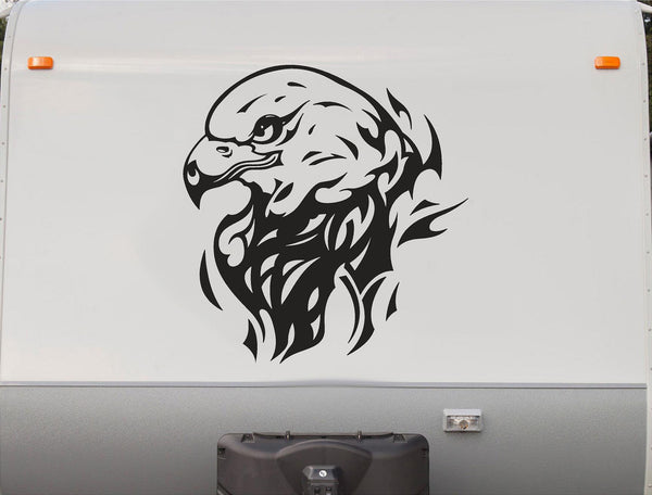 Eagle Flames RV Camper Decals 5th Wheel Motor Home Replacement Decal Sticker