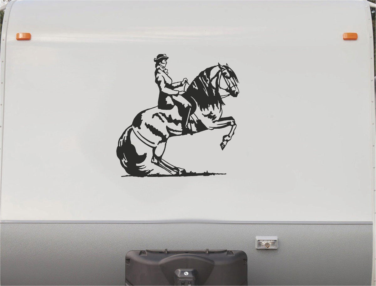 Vinyl Decals for Horse Trailers - Equestrian Graphics