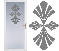 Front Door Safety Stickers Etched Glass Vinyl Decals Privacy Film 2b