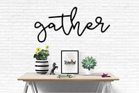 Gather Family Words Quote Home Decor Vinyl Wall Art Stickers Decals Graphics