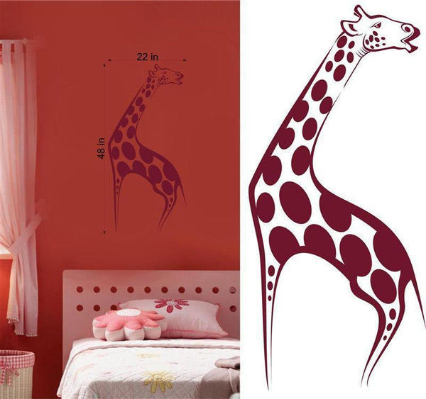 Giraffe Zoo Wall Decals Mural Home Decor Vinyl Stickers Decorate Your Bedroom Nursery