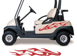 Golf Cart Decals Accessories Go Kart Stickers ORV Side By Side Graphics GC102