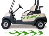 Golf Cart Go Kart Decals Side By Side Stickers Graphics Tribal Flames Stripes GG21