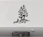 Hill Trees RV Camper Replacement Decal Scene Trailer Stickers TTC03