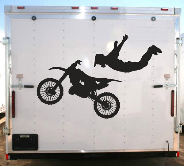 StickerChef Holy Grab Motorcycle Trick Decal Racing Trailer Stickers