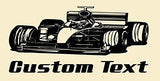 Race Car Wall Decals Stickers Graphics Man Cave Boys Room Décor