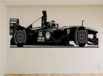 Racing Race Car Auto Wall Decal Stickers Murals Boys Room Man Cave