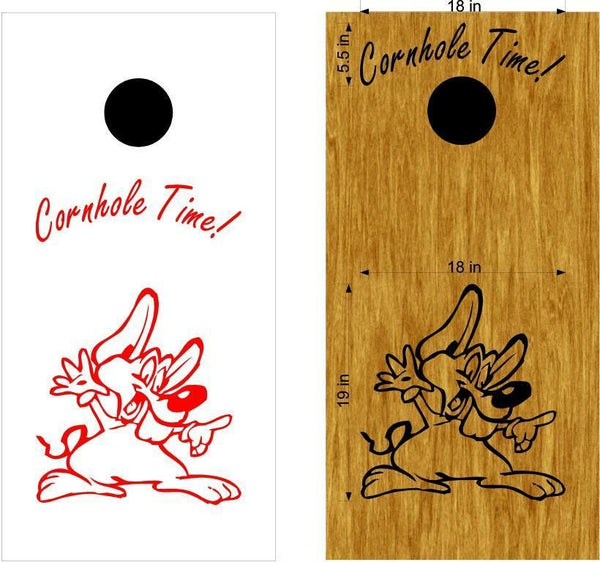 StickerChef Mice Mouse Mickey Cornhole Board Vinyl Decal Sticker