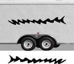 Pontoon Boat Motor Home RV Trailer Replacement Camper Decals CB14 Stripe Set