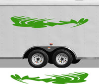 Pontoon Boat Motor Home Trailer RV Replacement Camper Decals CB24 Stripe Set