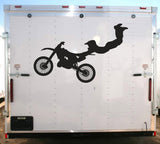 IDK Motorcycle Trick Decal Racing Trailer Stickers 02