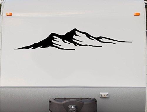 Mountains Motor Home Stripe Kit- RV Stickers - Camper Vinyl Decal