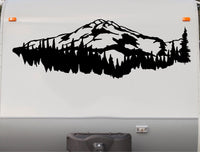 Mountains RV Camper Decal Scene Trailer Stickers Replacement Graphics CT02