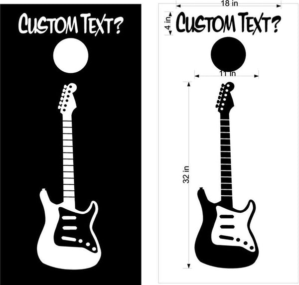 thumbnail image 2 of Fender Guitar Vinyl Decal Sticker – Waterproof, Great For Cars, Laptops, Tumblers 2 of 4