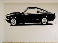 StickerChef Mustang Fast Back Car Auto Wall Decal Stickers Murals Boys Room Man Cave