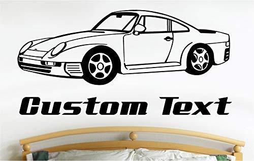 StickerChef Porshe Race Car Wall Decals Stickers Graphics Man Cave Boys Room Décor