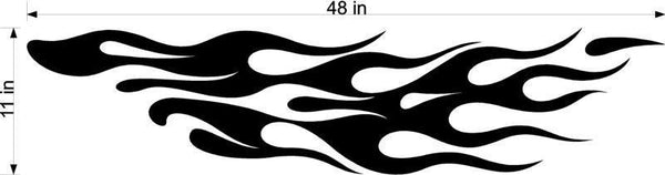Racing Flames Auto Truck Boat Car Stickers  Decals Side Sets EZ175