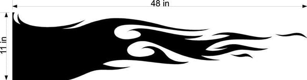 Racing Flames Auto Truck Boat Car Stickers  Decals Side Sets EZ184