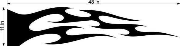 Racing Flames Auto Truck Boat Car Stickers  Decals Side Sets EZ401