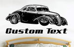 Rat Rod Car Wall Decals Stickers Graphics Man Cave Boys Room Décor