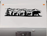 Replacement Decals Bear Mountains Quality Motor Home RV Camper Trailer Hauler
