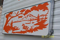 Replacement Decals Deer Bucks Hunting Mountains Quality Motor Home RV Camper Trailer Hauler Sticekes Graphics