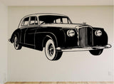 Rolls  Car Wall Decal- Auto Murals- Man Cave Garage Signs