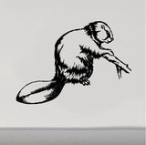 RV Camper Decals Beaver Trapping 5th Wheel Motor Home Replacement Decal Sticker