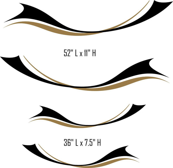 Replacement Rv Stickers RV Stripe Decals - Accent Graphics & Racing Stripes for Campers ...