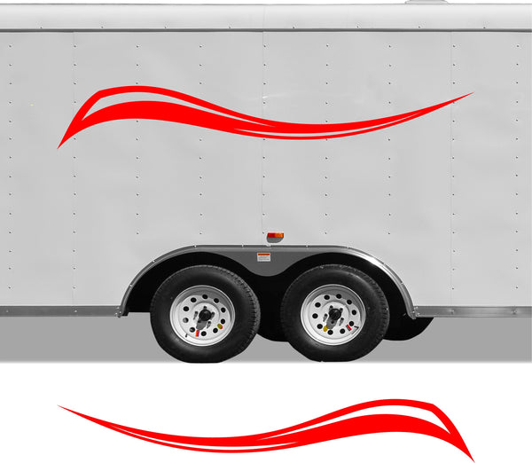 Replacement Rv Graphics Decals RV Campers Replacement Decals Trailer Motorhome Stickers Stripe Kit
