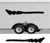 Pontoon Boat RV Trailer Motor Home Replacement Camper Decals CB10 Stripe Set