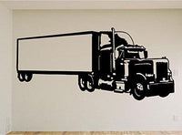 Semi Truck Car Auto Wall Decal Stickers Murals Boys Room Man Cave