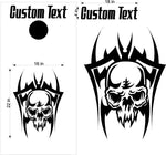 Skull Skulls Cornhole Board Decals Flag Stickers SK26