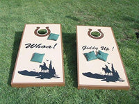 State Spartans Mascot Sports Team Cornhole Board Decals Stickers Enough Both Boards