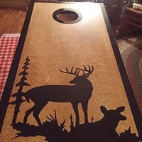 State Spartans Mascot Sports Team Cornhole Board Decals Stickers Enough Both Boards