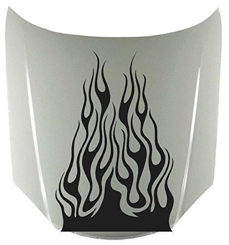 Tribal Flame Fire Car Decals Hood Decal Vinyl Sticker  Graphic    HF18