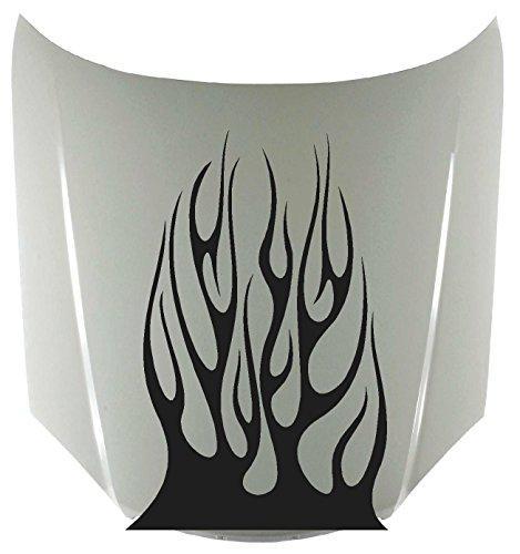 Tribal Flame Fire Car Decals Hood Decal Vinyl Sticker  Graphic    HF24