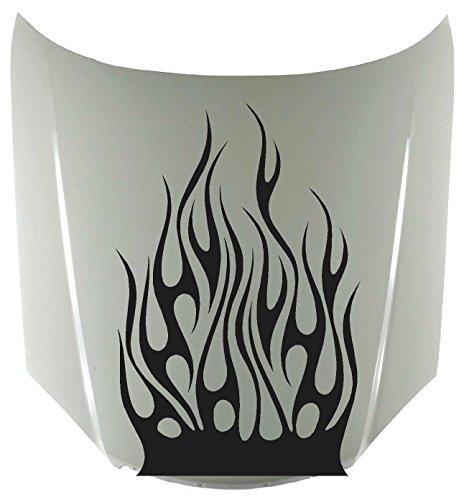 Tribal Flame Fire Car Decals Hood Decal Vinyl Sticker  Graphic