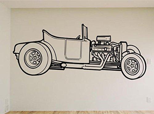 StickerChef Street Rod Coupe Car Auto Wall Decal Stickers Murals Boys Room Man Cave