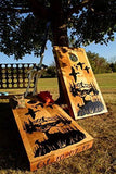 Tornados Mascot Sports Team Cornhole Board Decals Stickers Enough Both Boards