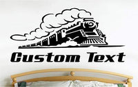 Train Tracks Car Wall Decals Stickers Graphics Man Cave Boys Room Décor